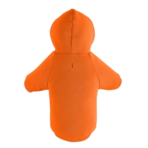 Sweat-shirt en coton pour chien ORANGE